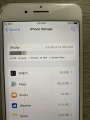 iPhone 7 Plus Rose Gold Aluminum 32gb Read Disc.