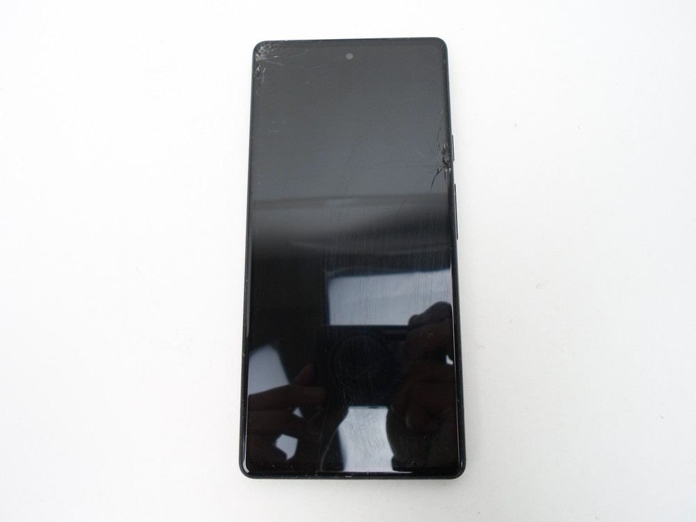 Google Pixel 6a Smartphone 128GB GX7AS Charcoal (AT&T) *AS IS SCREEN NOT WORKING