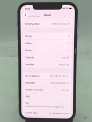 Apple iPhone 12 BLACK A2172 128GB iOS26 5G UNLOCKED Batt 87% No Accessories