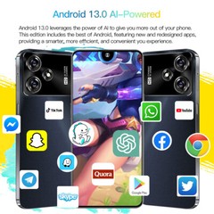 NEW M6 Pro Smartphone 16+1TB 7.3 » Android 13 Unlocked 50+108MP 8000mAh Dual SIM