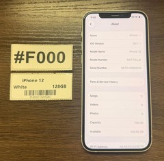 Apple iPhone 12 128GB White -Unlocked- Read Seller Notes