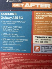 New Samsung A25 6.5” 5G 128gb Black – Only Boost Mobile New Acc Or Upgrad Ur Ph