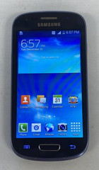 Samsung Galaxy S3 mini G730A Smartphone (AT&T Unlocked) – 8GB Blue 0622-08T