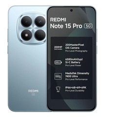 REDMI Note 15 Pro 5G ( Blue, 8GB+128GB) Dimensity 7400-Ultra Global Version