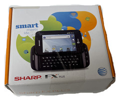 Sharp – FX Plus ADS1 Mobile Phone (Unlocked) – Black 3G GSM HSDPA New for Parts