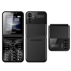 SERVO Unlocked 4 SIM Card Slots Mini Foldable Mobile Cell Phones NEW Dialer
