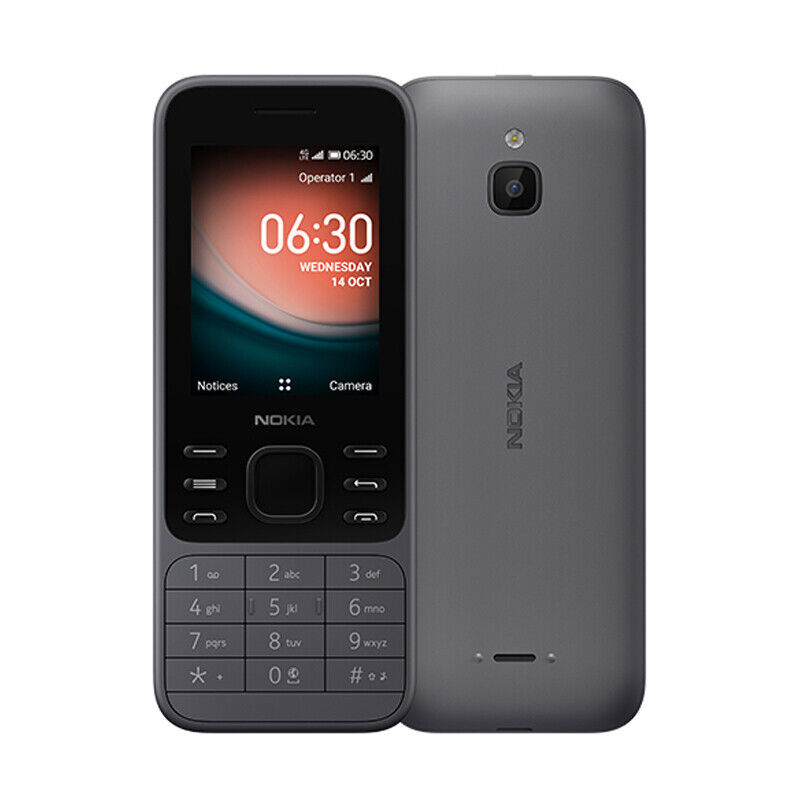 Nokia 6300 4G LTE 3 Colors Unlocked Dual SIM KaiOS SmartPhone