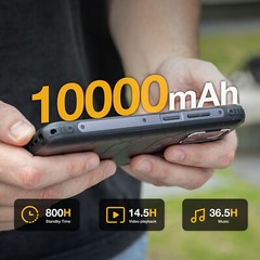 AGM H Max Rugged Smartphone 10000mAh Android14 4GB+128GB 6.56 » Dual SIM NFC US