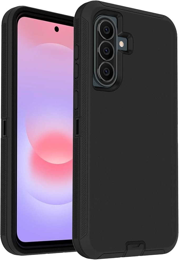 Samsung Galaxy A37 5G Case, 3-Layer Heavy Duty Defender Armor, 16ft Drop Protect