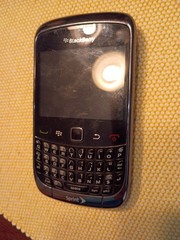 BlackBerry Curve 9330 Black Silver Sprint Smartphone With QWERTY Keyboard