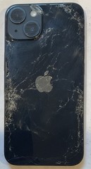 FULL POWER, GSM UNLOCKED MIDNIGHT iPhone 14, 128GB A2649 MPUA3LL/A FOR REPAIR.