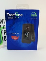 NEW! Sealed TCL Flip 3 | Tracfone | Dual Displays | 16GB 4G LTE | Gray