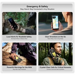Blackview ROCK 5 4G LTE Rugged Smartphone Android 16 Builder Outdoors Unlocked