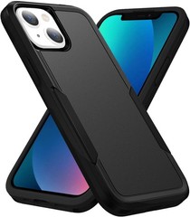 Designed for iPhone 13 Case, Heavy Duty Shockproof Dropproof Dustproof Cover – B
