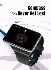 2.88in 4G Larger Screen Smart Watch Android 11 Dual Camera WIFI GPS SIM Support