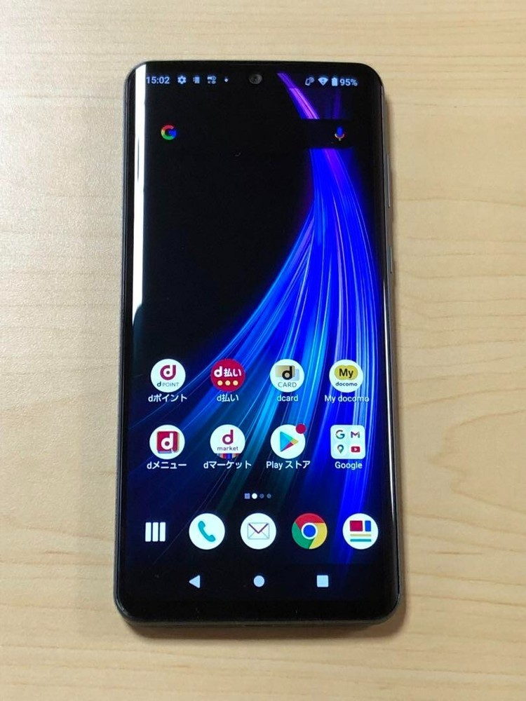 SHARP AQUOS ZERO 2 Android Phone Unlocked Astroblack SH-01M / SHV47 / 906SH JP