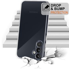 Samsung Galaxy A55 5G Phone Case – Clear Shockproof Bumper Slim Cover for Protec