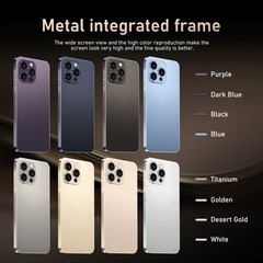 Unlocked Smartphone 13 Pro Max 5G 128GB Dual SIM Android Cell Phone 5000mAh
