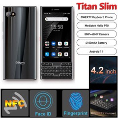 Unihertz Titan Slim 4.2&Prime; 6+128GB 48MP with Physical QWERTY Keypad Android Phone