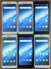 LOT OF 6 x UNLOCKED SKY Devices Elite P55 Max 4G LTE Dual SIM Smart Phones **