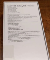 Samsung Galaxy A70 – 128 GB – Black (Unlocked) For Sale in Canada Only