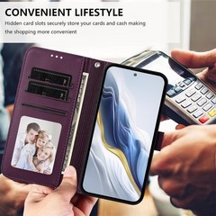 Wallet Case for Moto G Stylus 5G (2026/2025) with Card Holder and Cash Pocket