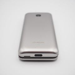 [VG] KYOCERA A202KC DIGNO KEITAI 4 ANDROID FLIP PHONE Silver Successor to 902kc