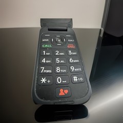 Consumer Cellular-Iris Flip- SH3320 3.2&Prime; 8GB Flip Phone-C Bk -SH3320CB Works