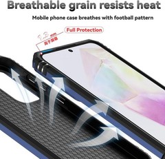 Phone Case for Samsung Galaxy A36 5G/A56 5G with HD Screen Protector & Kickstand