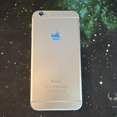 Apple iPhone 6 Silver 16GB iOS 8MP Wi-Fi Bluetooth MG4P2LL/A Bar Smartphone