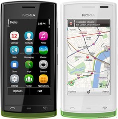 Unlocked Nokia 500 N500 Fate 3.2&Prime; 3G Wifi 5.0MP Symbian Anna OS Smartphone