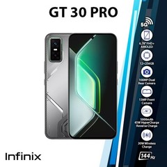 Infinix GT 30 Pro Android Cell Phone (GREY/12GB+256GB/Dual SIM/Unlocked)