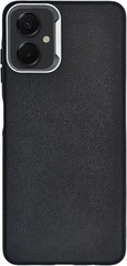 Samsung Galaxy A06 Phone Case Black, Soft TPU Non-Slip Shockproof Bumper Cover