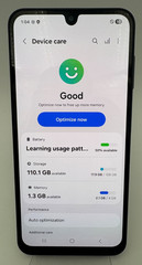 Samsung Galaxy A16 5G Blue Black (SM-A166U) 128GB Spectrum · AS IS