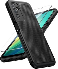 Samsung Galaxy A14 5G Case: Military Grade Drop Protection, TPU+PC, Black