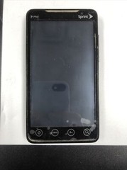 Sprint HTC Evo 4G Black 1GB 512MB RAM –