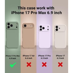 Translucent Matte Orange iPhone 17 Pro Max Case, Military Grade Shockproof Cover