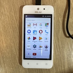 BLU Vivo 5 Mini V050Q GSM Unlocked Smartphone 4”8GB Silver Android 6.0 Used Test