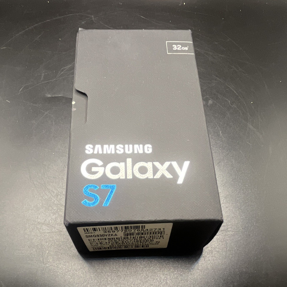 Samsung Galaxy S7 SM-G930V Verizon Locked 32GB Black 5.1in 12MP 4GB w/ Box