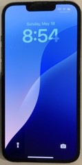 TESTED USED GSM UNLOCKED MIDNIGHT iPhone 13, 128GB A2482 MLA23LL/A 91% BATTERY.