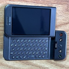 HTC Dream Google G1 (DREA100) 128MB (T-Mobile) Black Android Smartphone – J3974