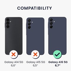 Soft Slim Protective TPU Silicone Cover Case for Samsung Galaxy A16 5G – Radiant