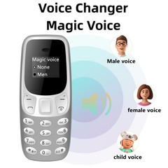 SERVO Mini Mobile Phone 2/3 SIM GSM Bluetooth Dialer Magic Voice Call Recording