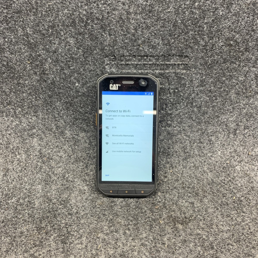 Caterpillar CAT S48c – 64GB – Black (Sprint) Rugged Smartphone GOOD B066