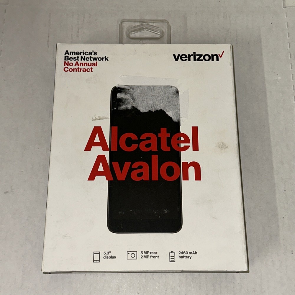 Verizon TCL Alcatel Avalon 16GB Prepaid Smartphone Grey NEW OLD STOCK SEALED