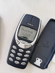 Nokia 3310 Blue Unlocked 2G GSM 900/1800 Good Quality Cellular Phone