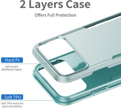 For iPhone 17 Pro Max Case Heavy Duty Rugged Shockproof Durable Cover-Black