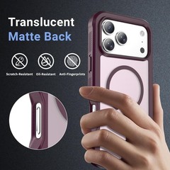 Magnetic for iPhone 17 Pro Max Case, Military Grade Drop Protection, Heavy Duty