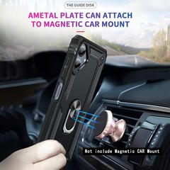 Samsung Galaxy A06 Phone Case with Glass Screen Protector and Camera Lens Protec