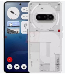 Nothing Phone (3a) Unlocked, 12GB RAM, 256GB Storage, White, USA